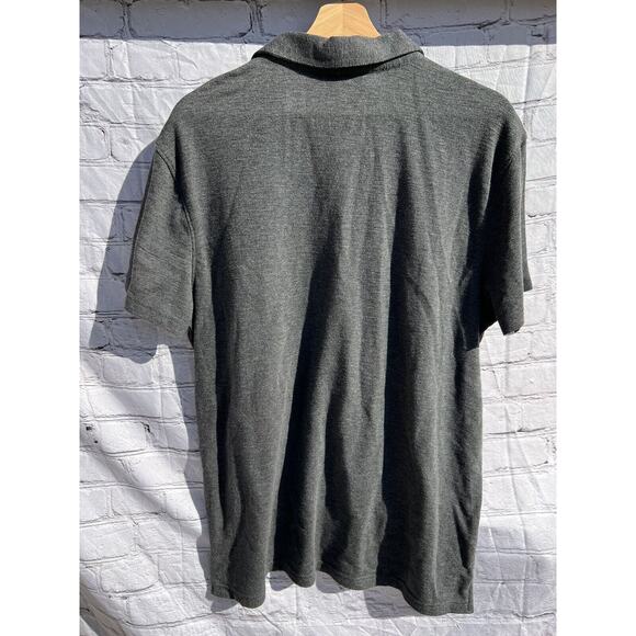 Marc Anthony Polo Shirt Mens XL Regular Fit Collared Short Sleeve Heathered Gray - Picture 4 of 4